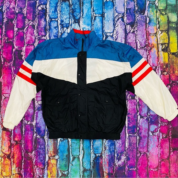 Lavon Other - Vintage Lavon Sport Sportswear Windbreaker Jacket Geometric medium Nylon